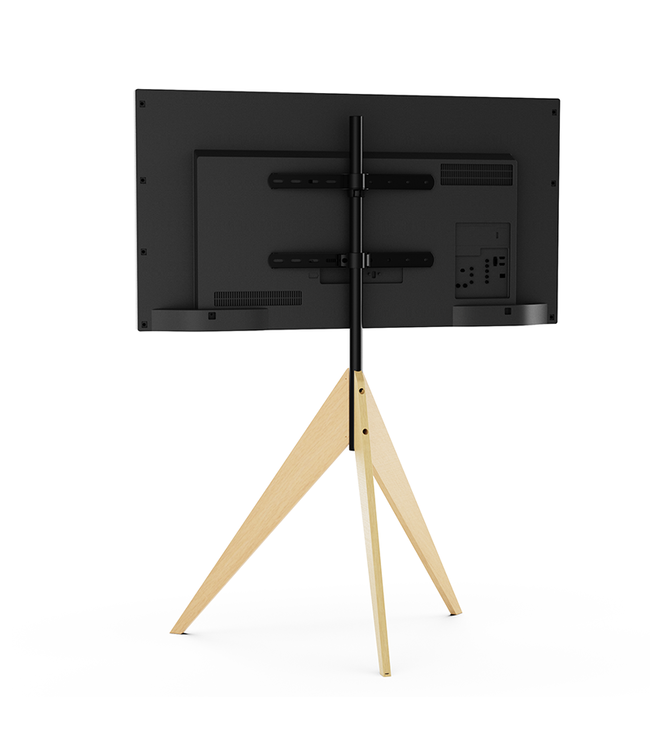 XTRARM Argo Tripod  Support pied TV bois d'hêtre