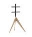  XTRARM Argo Tripod - Support pied TV chêne gris