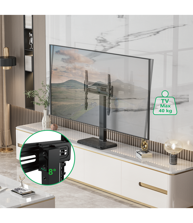 XTRARM Support de table TV XTR-TS1020 noir