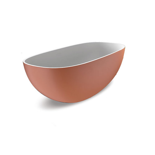 JEE-O Slimline Amsterdam Vrijstaand Bad SBM060-Terra Roze | Terra Roze JEE-O JEE-O Slimline Amsterdam Vrijstaand Bad SBM060-Terra Roze | Terra Roze