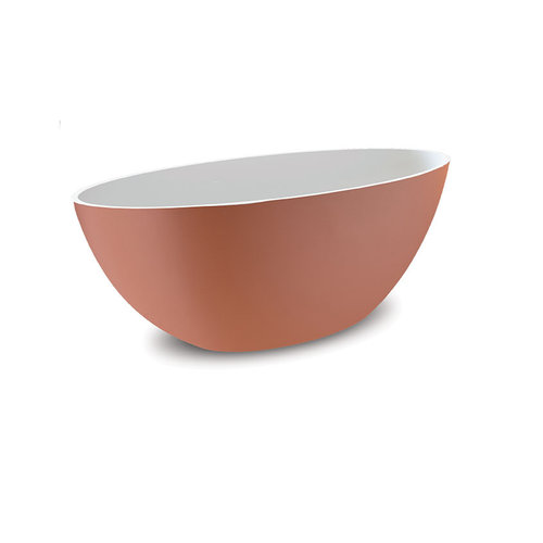 JEE-O Slimline London Vrijstaand Bad SBM061-Terra Roze | Terra Roze JEE-O JEE-O Slimline London Vrijstaand Bad SBM061-Terra Roze | Terra Roze