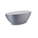 JEE-O Slimline London Vrijstaand Bad SBM061-Zilver | Mat Zilver JEE-O JEE-O Slimline London Vrijstaand Bad SBM061-Zilver | Mat Zilver