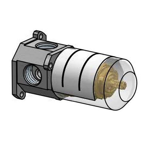 HotBath HotBath Cobber inbouwdeel voor CB011 inbouw 2-weg omstel HBCB011