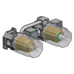 HotBath Cobber inbouwdeel voor CB029 inbouw mengkraan met 2-weg omstel HBCB029