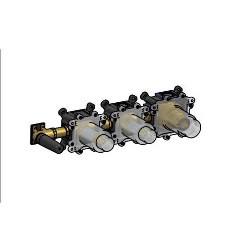 HotBath HotBath Cobber inbouwdeel voor CB7071 inbouw bad-/douchethermostaat zonder uitloop HBCB7071