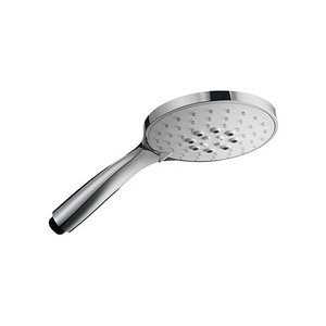 HotBath Mate handdouche met 3 standen 23cm 13cm ABS kunststof waterbesparend nikkel Geborsteld