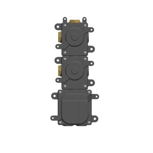 HotBath Mate High Flow inbouwdeel met 2 stopkranen MHF002