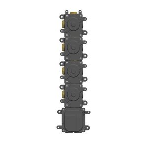 HotBath Mate High Flow inbouwdeel met 4 stopkranen MHF004