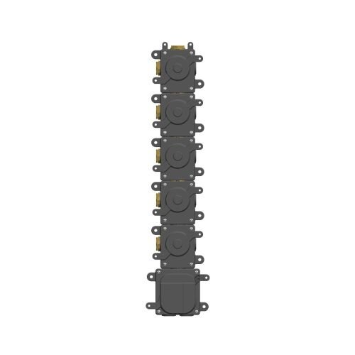 HotBath HotBath Mate High Flow inbouwdeel met 5 stopkranen MHF005