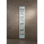 Sunshower Sunshower Deluxe White UV- en infrarood inbouwapparaat 32x187x16cm full body 2000watt wit/aluminium