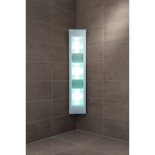 Sunshower Sunshower Combi White UV- en infrarood opbouwapparaat 29x144x22.8cm full body 2000watt wit/aluminium