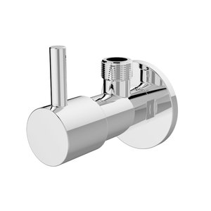 Regn Regn hoekstopkraan, Chroom - 10017CR Regn hoekstopkraan, Chroom - 10017CR