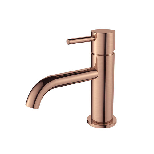 Regn lage wastafelmengkraan met coldstart, Geborsteld koper - 10001RG Regn Regn lage wastafelmengkraan met coldstart, Geborsteld koper - 10001RG