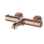 Regn thermostatische badmengkraan, Geborsteld koper - 10007RG Regn Regn thermostatische badmengkraan, Geborsteld koper - 10007RG