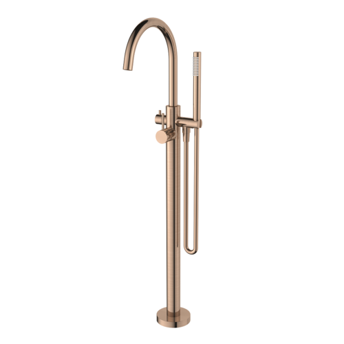 Regn vrijstaande badkraanmengkraan, Geborsteld koper - 10014RG Regn Regn vrijstaande badkraanmengkraan, Geborsteld koper - 10014RG