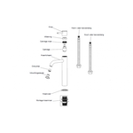 Regn wastafelkraan L met coldstart, Geborsteld nikkel - 10020BN Regn Regn wastafelkraan L met coldstart, Geborsteld nikkel - 10020BN