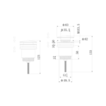 Regn Regn pop-up wastafelafvoerplug, Geborsteld goud - 13000BB