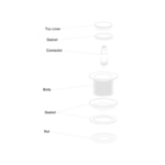 Regn pop-up badafvoerplug, Geborsteld goud - 14001BB Regn Regn pop-up badafvoerplug, Geborsteld goud - 14001BB