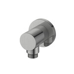 Regn wandaansluitbocht, Geborsteld nikkel - 15010BN Regn Regn wandaansluitbocht, Geborsteld nikkel - 15010BN