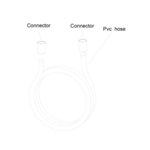 Regn doucheslang 200cm, Chroom - 15016CR Regn Regn doucheslang 200cm, Chroom - 15016CR