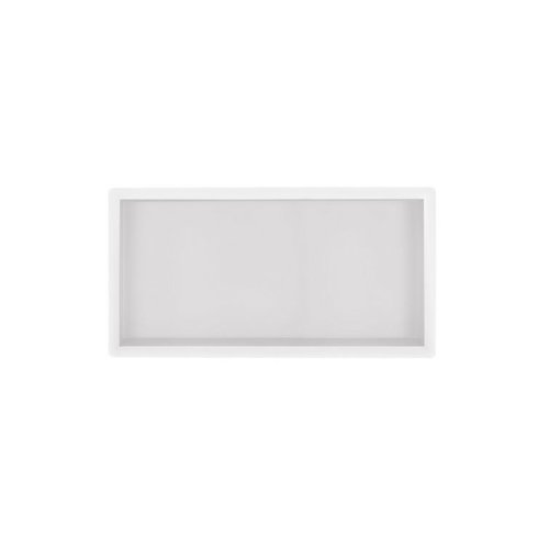 Regn inbouwnis 30 x 60 x 7cm, mat wit - 17009MW Regn Regn inbouwnis 30 x 60 x 7cm, mat wit - 17009MW