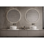 Martens Design Martens Design spiegel rond met verlichting en verwarming | Tyrus | 60 cm | Brushed Goud