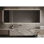 Martens & Meijer spiegel rechthoek met verlichting en verwarming Libanon | Geborsteld Gun Metal | 160x70 cm Martens & Meijer Martens & Meijer spiegel rechthoek met verlichting en verwarming Libanon | Geborsteld Gun Metal | 160x70 cm