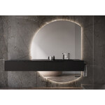 Martens Design Martens Design spiegel rond met verlichting en verwarming Lapetus Deel 2 160x90 cm