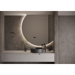 Martens Design Martens Design spiegel halfrond met verlichting en verwarming Venus 200x110 cm