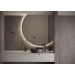 Martens Design Martens Design spiegel halfrond met verlichting en verwarming Venus 140x80 cm
