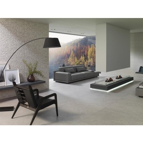 Porcelanosa Porcelanosa Prada acero matt L vloertegel 120x120 - 100308354