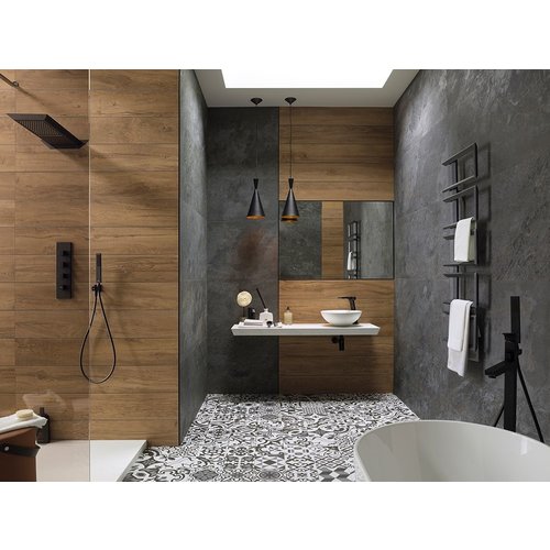 Porcelanosa Porcelanosa Manhattan cognac matt vloertegel 19.3x180 - 100190050