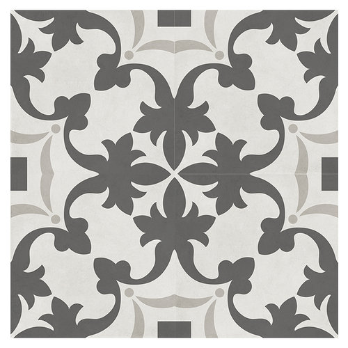 Sartoria Decorata 03 mat vloertegel 15x15cm Sartoria Sartoria Decorata 03 mat vloertegel 15x15cm