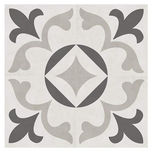 Sartoria Decorata 04 mat vloertegel 15x15cm Sartoria Sartoria Decorata 04 mat vloertegel 15x15cm