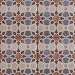 Sartoria Romanza peterpan mat vloertegel 20.5x20.5cm Sartoria Sartoria Romanza peterpan mat vloertegel 20.5x20.5cm