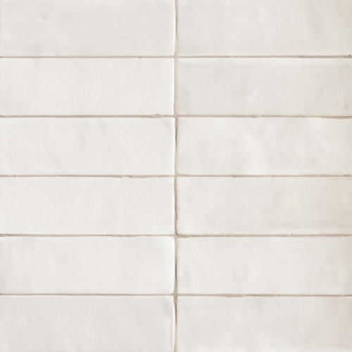 Sartoria Tint blanc mat wandtegel 5.2x16cm Sartoria Sartoria Tint blanc mat wandtegel 5.2x16cm