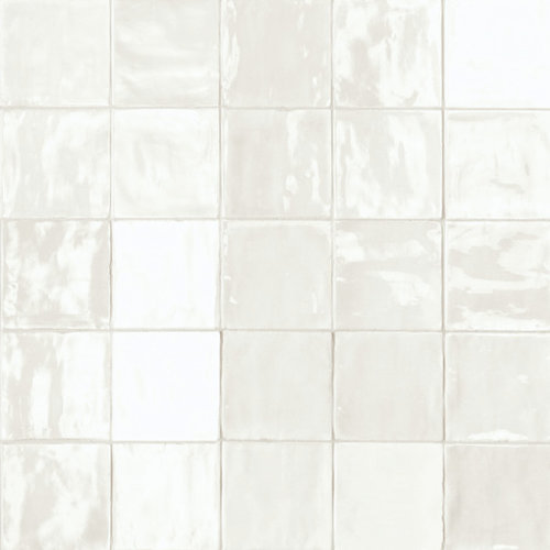 Sartoria Tsquare first snow glossy wandtegel 15x15cm Sartoria Sartoria Tsquare first snow glossy wandtegel 15x15cm