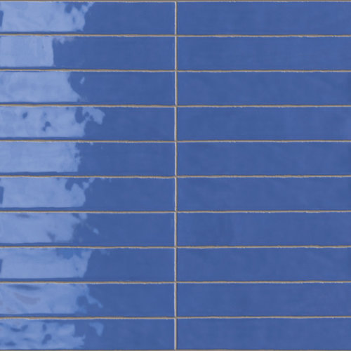 Sartoria Vernici salty harbor glossy wandtegel 5x25cm Sartoria Sartoria Vernici salty harbor glossy wandtegel 5x25cm