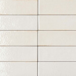 Sartoria Sartoria Materici latte glossy wandtegel 6x25cm