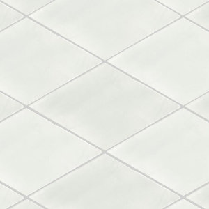 L'antic Colonial Rhombus white 15 x 25.9 cm