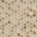 L'Antic Colonial L'antic Colonial Aura hexagon creams 29 x 30 cm