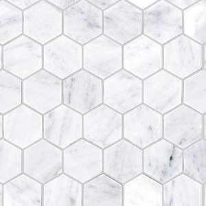 L'antic Colonial Essential hexagon carrara pulido 25.8 x 29.8 cm