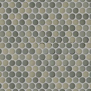 L'antic Colonial Glaze dots greys mat 29 x 31.5 cm