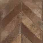 Keramica Keramica Whole chevron tobacco vloertegel 60x120cm