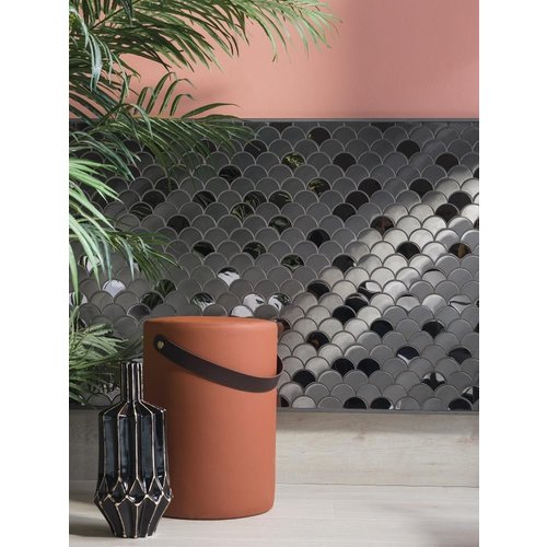 L'antic Colonial Drop anthracite 29.5 x 29.6 cm L'Antic Colonial L'antic Colonial Drop anthracite 29.5 x 29.6 cm