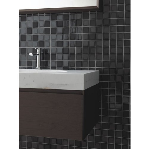 L'antic Colonial Effect square black 30 x 30 cm L'Antic Colonial L'antic Colonial Effect square black 30 x 30 cm