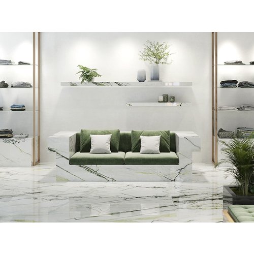 XTone XTone Calacatta green polished 120 x 250 cm