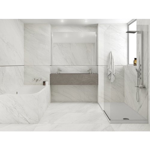 XTone Glem white nature bookmatch A 150 x 300 cm XTone XTone Glem white nature bookmatch A 150 x 300 cm