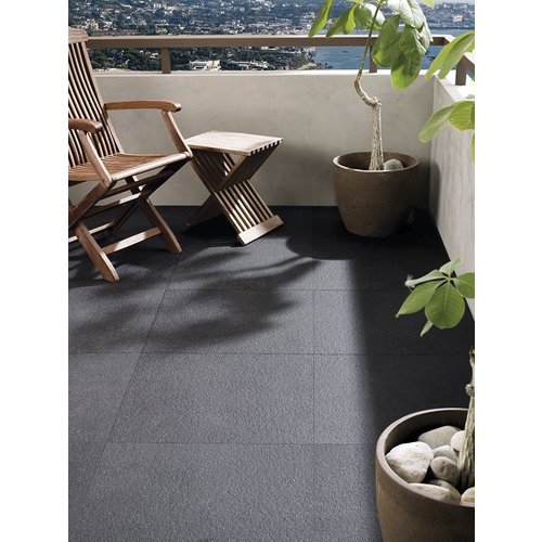 XTone Stuc black rock 120 x 120cm XTone XTone Stuc black rock 120 x 120cm