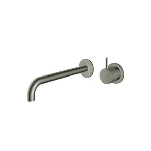 HotBath HotBath Cobber X afbouwdeel voor inbouw wastafelmengkraan met uitloop 25 cm Geborsteld nikkel CX005EXT25GN HotBath Cobber X afbouwdeel voor inbouw wastafelmengkraan met uitloop 25 cm Geborsteld nikkel CX005EXT25GN